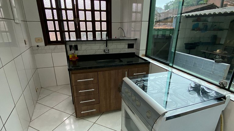 Apartamento Três Ambientes - Quarto, Sala e Cozinha